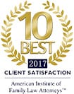 10 Best 2017 Client Satisfaction | American Institute Of Family Law Attorneys