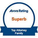 Avvo Rating Superb | Top Attorney Family